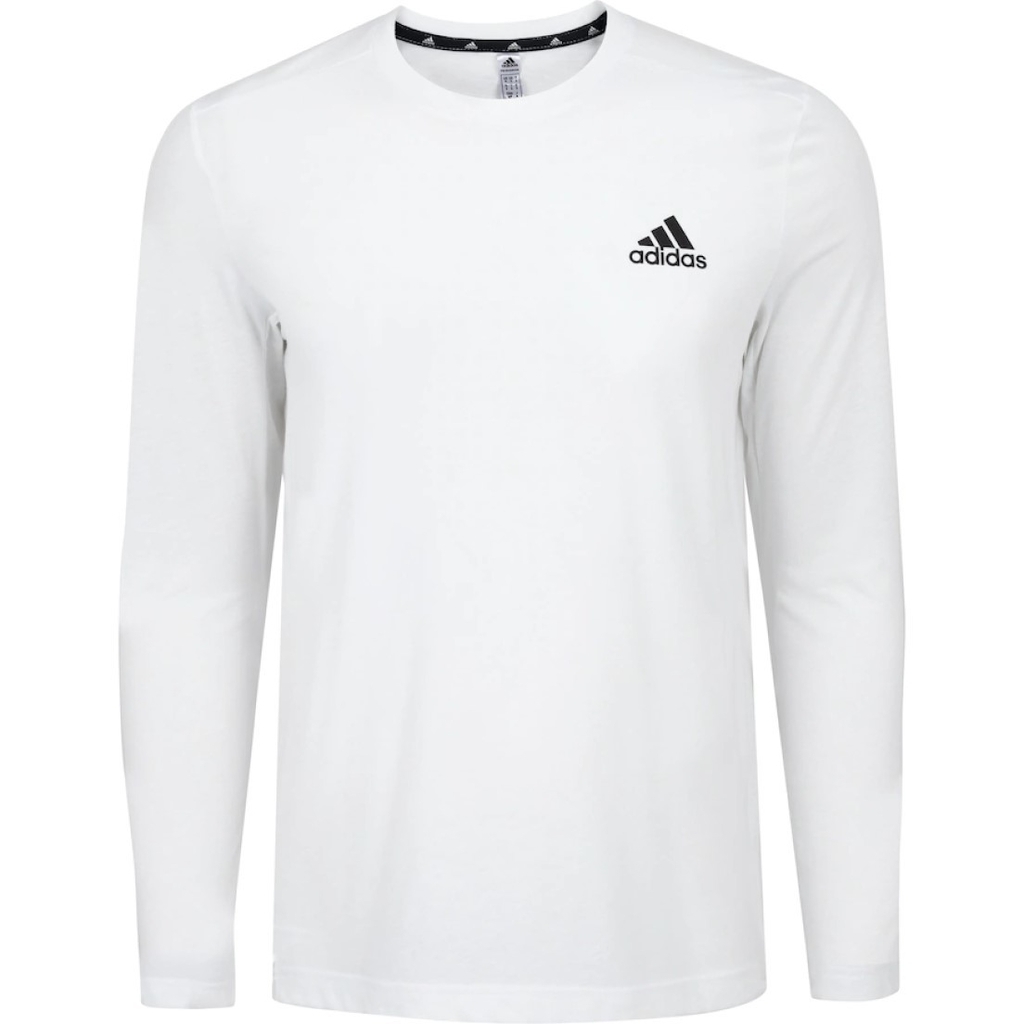 Camiseta adidas Manga Longa D2M Feelready Branca GT5566