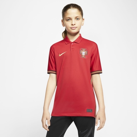 Camisa Nike Portugal I 2020/21 Torcedor Infantil CD1040-687