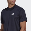 Camiseta Esportiva Aeroready Design to Move Azul-Escuro Adidas GM2097