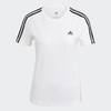 Camiseta Feminina Adidas Essentials Slim 3-Stripes GL0783