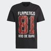 Camiseta Adidas Estampada CR Flamengo Preta GK7890 na internet