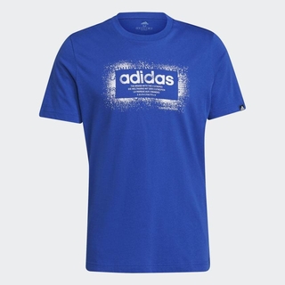 Camiseta Adidas Spray Box Azul GS6290