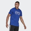 Camiseta Adidas Spray Box Azul GS6290 na internet