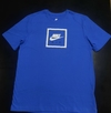 Camiseta Nike Air Logo Tee Box Azul Masculina DM1852-480