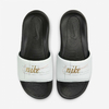 Chinelo Nike Victori One Preto Branco e Dourado CN9678-103
