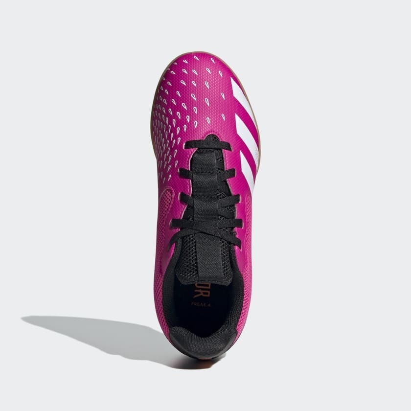 Chuteira predator futsal rosa outlet