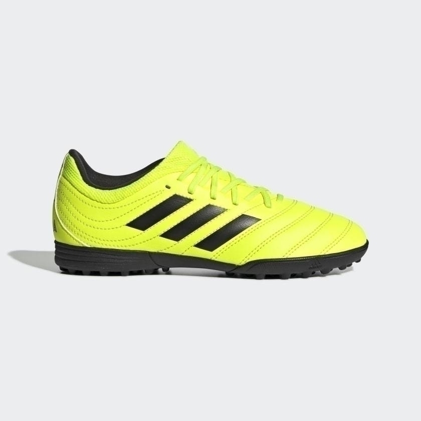 Chuteira Adidas Copa 19.3 Society Infantil - Amarela F35463