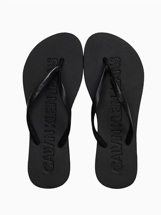 Chinelo Calvin Klein Baixo Relevo Borracha - CKJF1100-0987