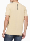 Camiseta Calvin Klein Masculina Re issue Retângulo Blush Caqui Claro - CKJM105D-0712 na internet