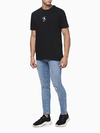 Camisa Calvin Klein Jeans Logo Branca New York - CKJM111-0987 na internet