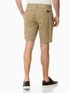 Bermuda Em Sarja Calvin Klein Jeans Color Five Pockets Cáqui CKJM505-0712 - comprar online