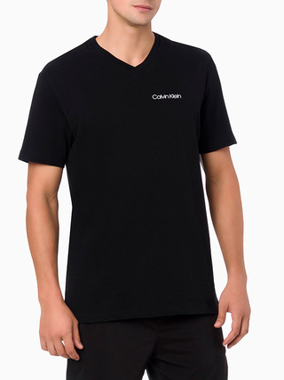 Camiseta Calvin Klein Swimwear Decote V - CKSWM102-0987