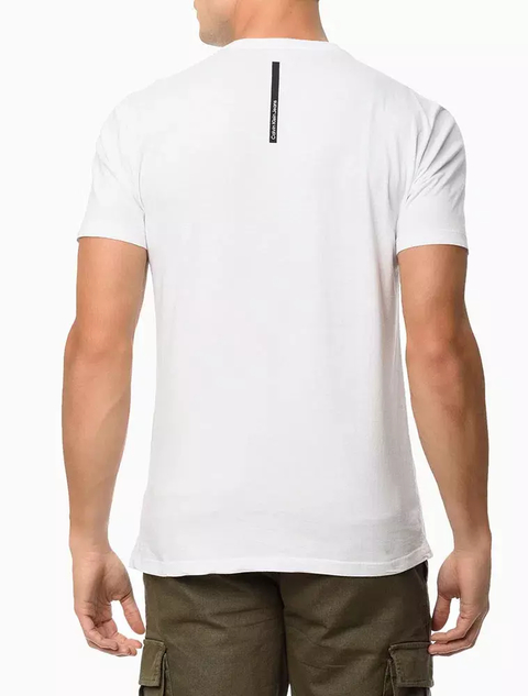 Camiseta Calvin Klein Masculina ck player - Branca - CM2OC01TC995-0900 na internet