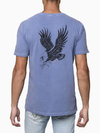 Camiseta MC CKJ Masc Tattoo Águia Azul - CM3OC01TC086-0585 - comprar online