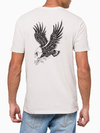 Camiseta Mc CKJ Masc Tattoo Aguia Areia - CM3OC01TC086-0703 na internet