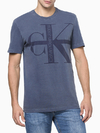 Camiseta Mc Ckj Masc Logo Calvin Klein - CM3OC01TC967-0598