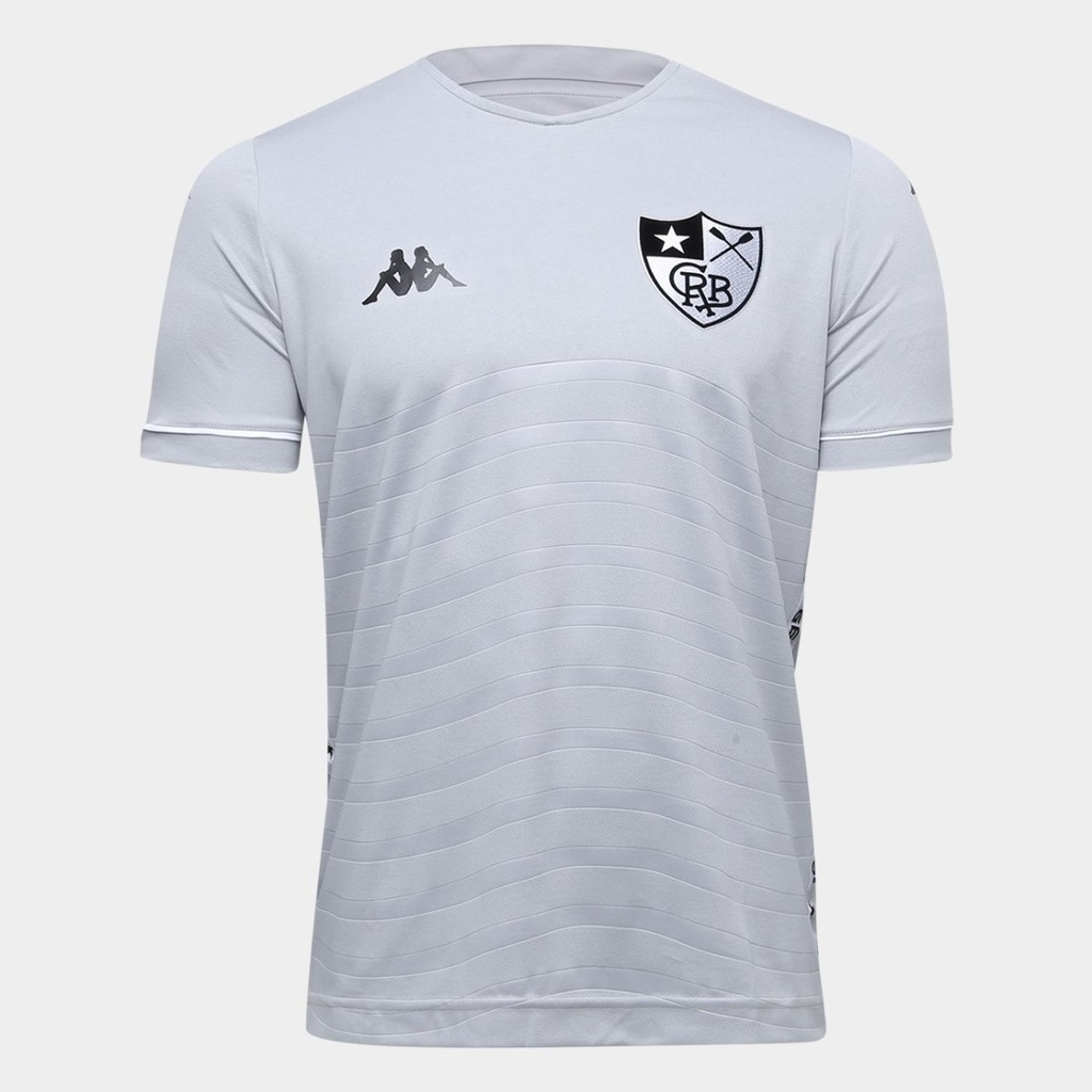 Camisa de Goleiro Botafogo II 19/20 s/nº Torcedor Kappa Masculina - Cinza  EKBO21185