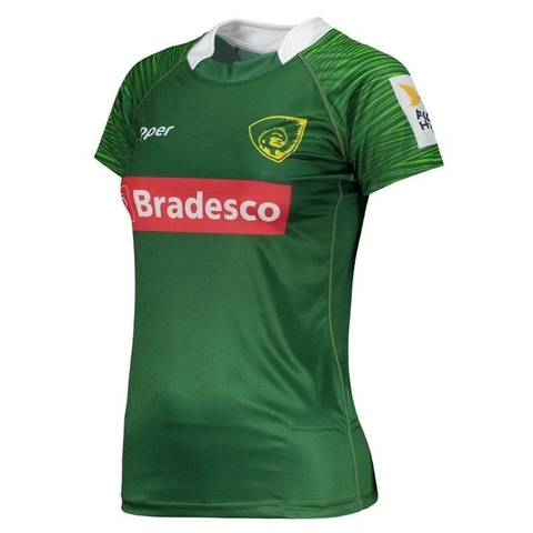 Camisa Topper Rugby Brasil Away 2017 Feminina - Verde 4200383-434 - comprar online