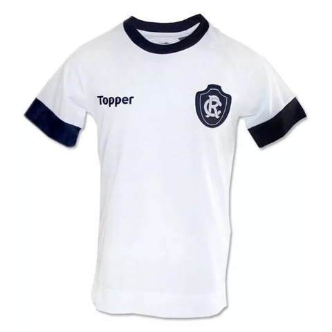 Kit Topper Remo II Camisa + Short - Branco e Marinho - 4200624-052 - comprar online