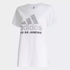 Camiseta RJ Scrawl - Branco adidas | adidas Brasil EW8689