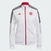 Jaqueta Hino CR Flamengo Tiro Feminina - Branco adidas GR4293