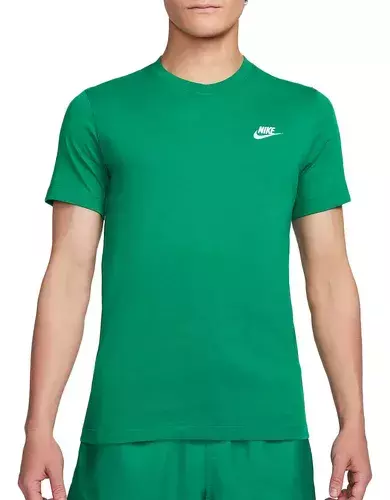 Camiseta Nike Sportswear Club Verde Masculina AR4997-365