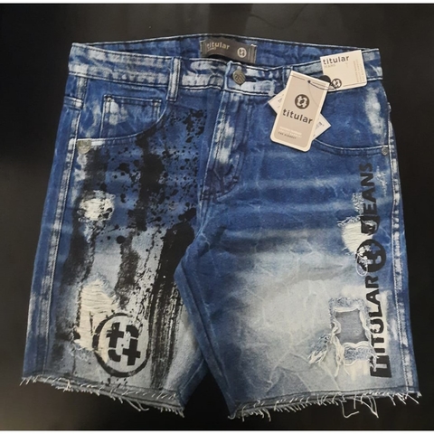 Bermuda Jeans Graffiti Strong Titular Jeans 12452.519 - comprar online