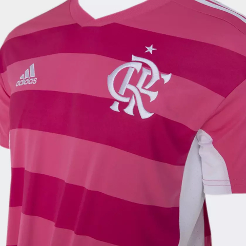 Camisa Outubro Rosa Flamengo - Adidas GB3514 - Kevin Sports
