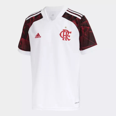 Camisa 2 CR Flamengo 21 Infantil - Branco adidas GR4282