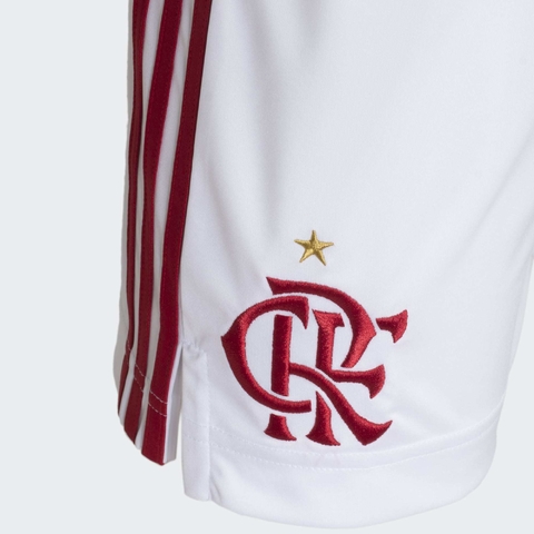 Short Flamengo CRF Adidas Branco 2020 ED9170 - Kevin Sports