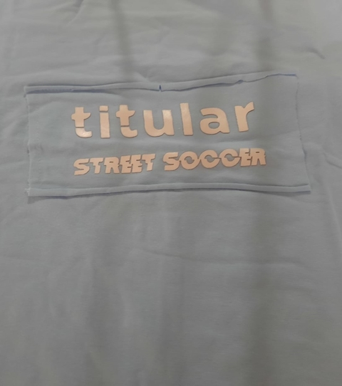 Camiseta Titular Jeans Street Soccer Azul-Clara 13255AZC na internet