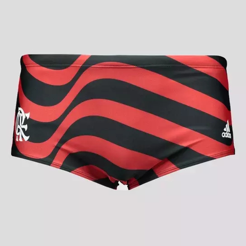 Sunga Adidas Flamengo Preta e Vermelha GC0172