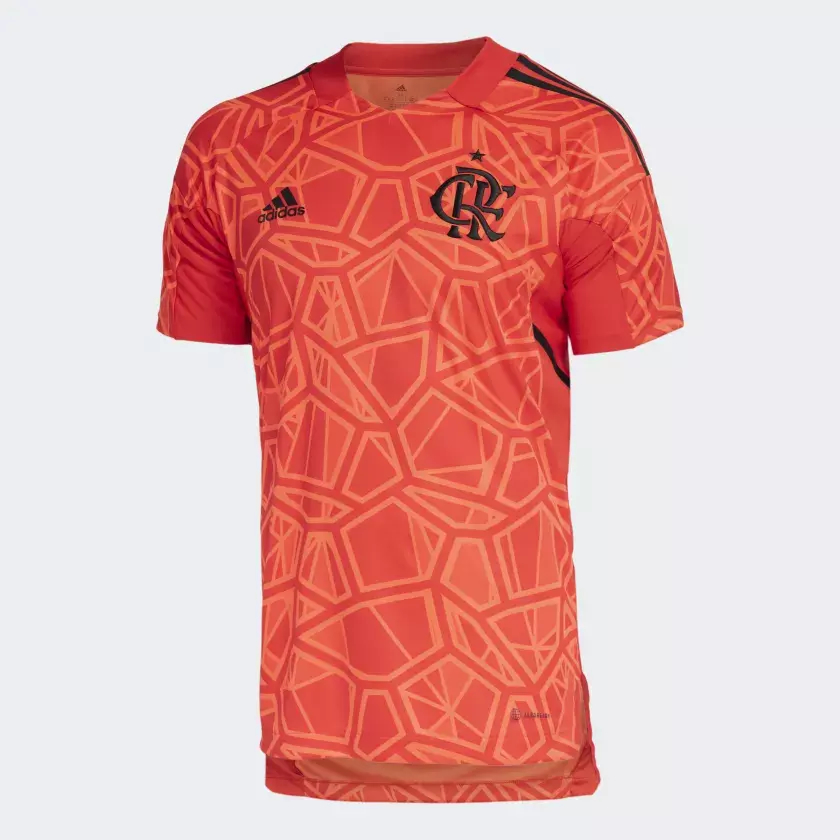 Camisa Goleiro CR Flamengo 2 - Vermelho adidas GA7623