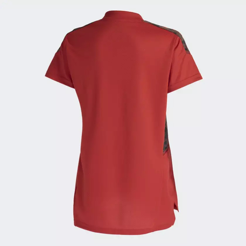 Camisa Treino Flamengo Feminina - Vermelho adidas GV2934 - comprar online