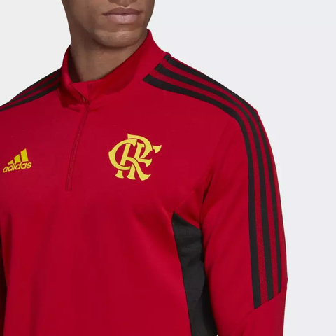 Moletom CR Flamengo - Vermelho adidas HA5415 - Kevin Sports