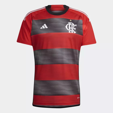 Camisa 1 CR Flamengo 23 - Vermelho adidas HS5184 - Kevin Sports