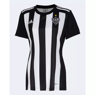Camisa 1 Atletico Mineiro Feminina 22/23 - Preto adidas GB3488