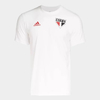 Camiseta Concentração São Paulo - Branco adidas GB3532