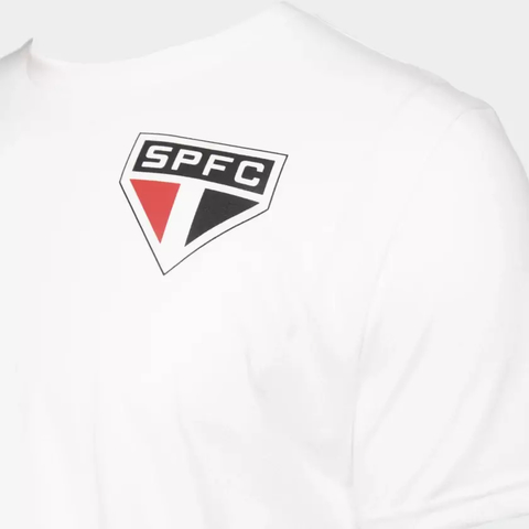 Camiseta Concentração São Paulo - Branco adidas GB3532 - Kevin Sports