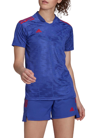 Camiseta Condivo 21 Primeblue Feminina - adidas GL7726