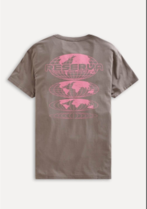 Camiseta Estampada Globo Grid Verde Militar 0062106-396 - comprar online