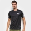 Camiseta Adidas Aeroready Designed To Move Sport 3-Stripes GM2105 - comprar online