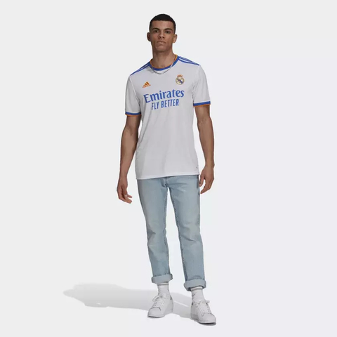 Camisa 1 Real Madrid 21/22 - Branco adidas GQ1359 na internet