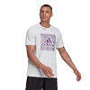 Camiseta Adidas M/C Gráfica Colorshift Masculina Branca GS6279 na internet