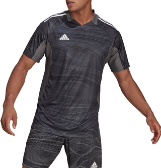 Camiseta Adidas Condivo 21 Cinza GT8427