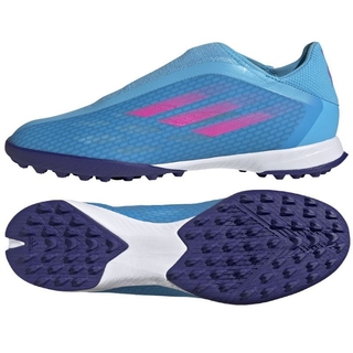 Chuteira Sem Cadarços X Speedflow.3 Society - Azul adidas GW7500