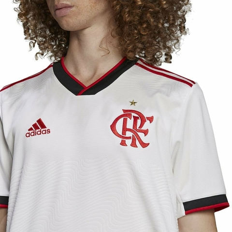 Camisa 2 CR Flamengo 22/23 - Branco adidas H18341 - Kevin Sports