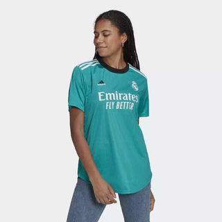 Camisa 3 Real Madrid 21/22 Feminina - Turquesa adidas HA0085