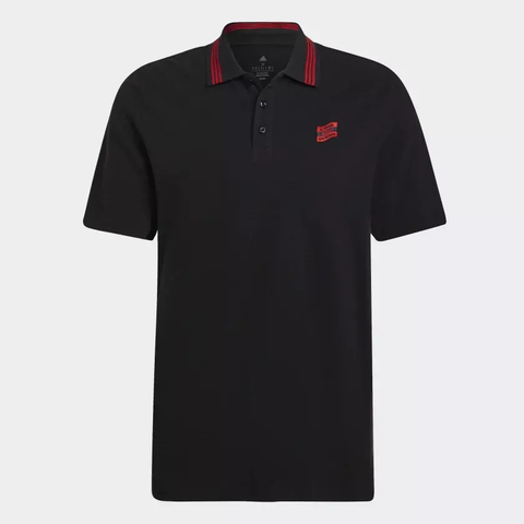 Camisa Polo CR Flamengo - Preto adidas HA5384 - Kevin Sports