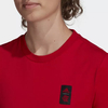 Camiseta Estampada CR Flamengo - Vermelho adidas HA5386 - loja online